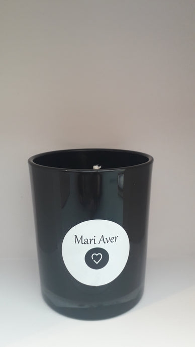 Signature Courageous Black Candle Sml