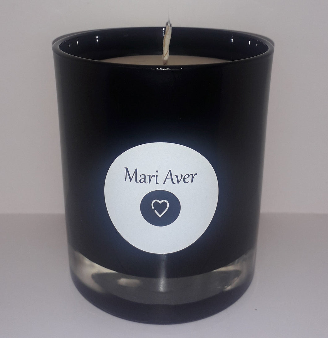 Signature Wisdom Black Candle Lrg