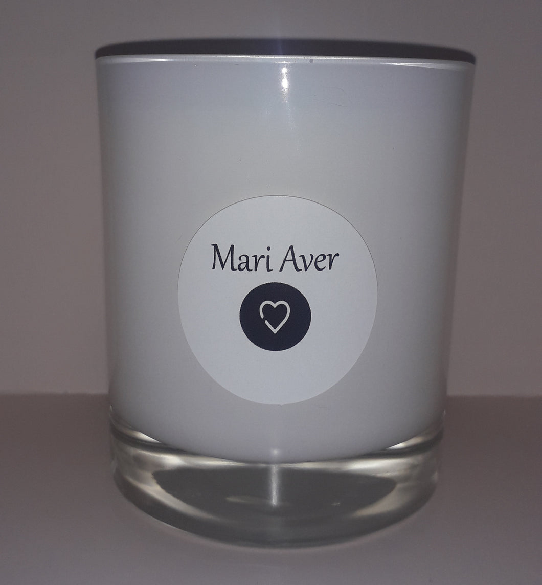 Signature Happiness White Candle Lrg