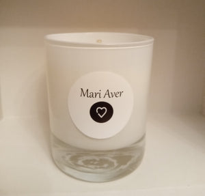 Signature Happiness White Candle Sml