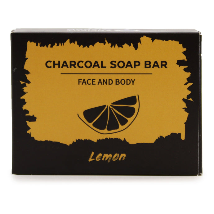 Fab Charcoal Soap - Lemon