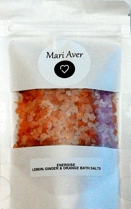 Energise - Lemon, Ginger and Orange Bath Salts