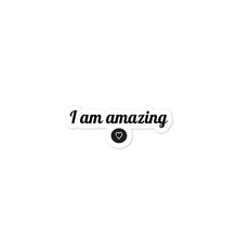 Load image into Gallery viewer, The Affirmation Collection I Am Amazing Bubble-free stickers