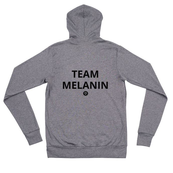 Team Melanin Zip Hoodie