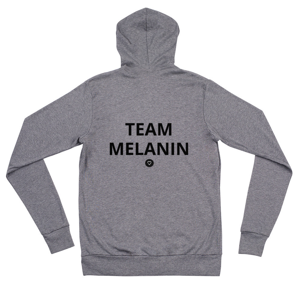 Team Melanin Zip Hoodie