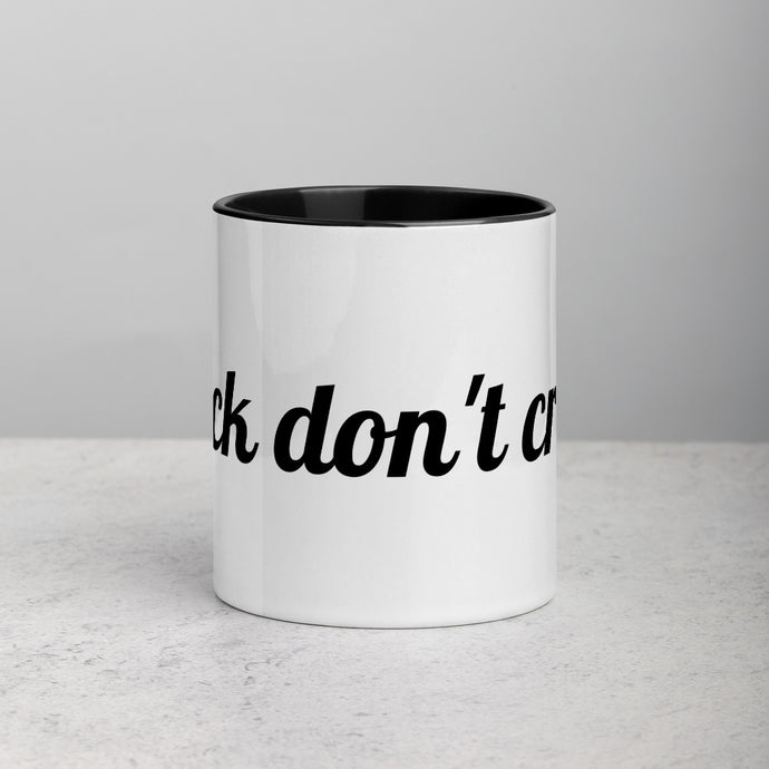 Black Don't Crack Two Tone Mug