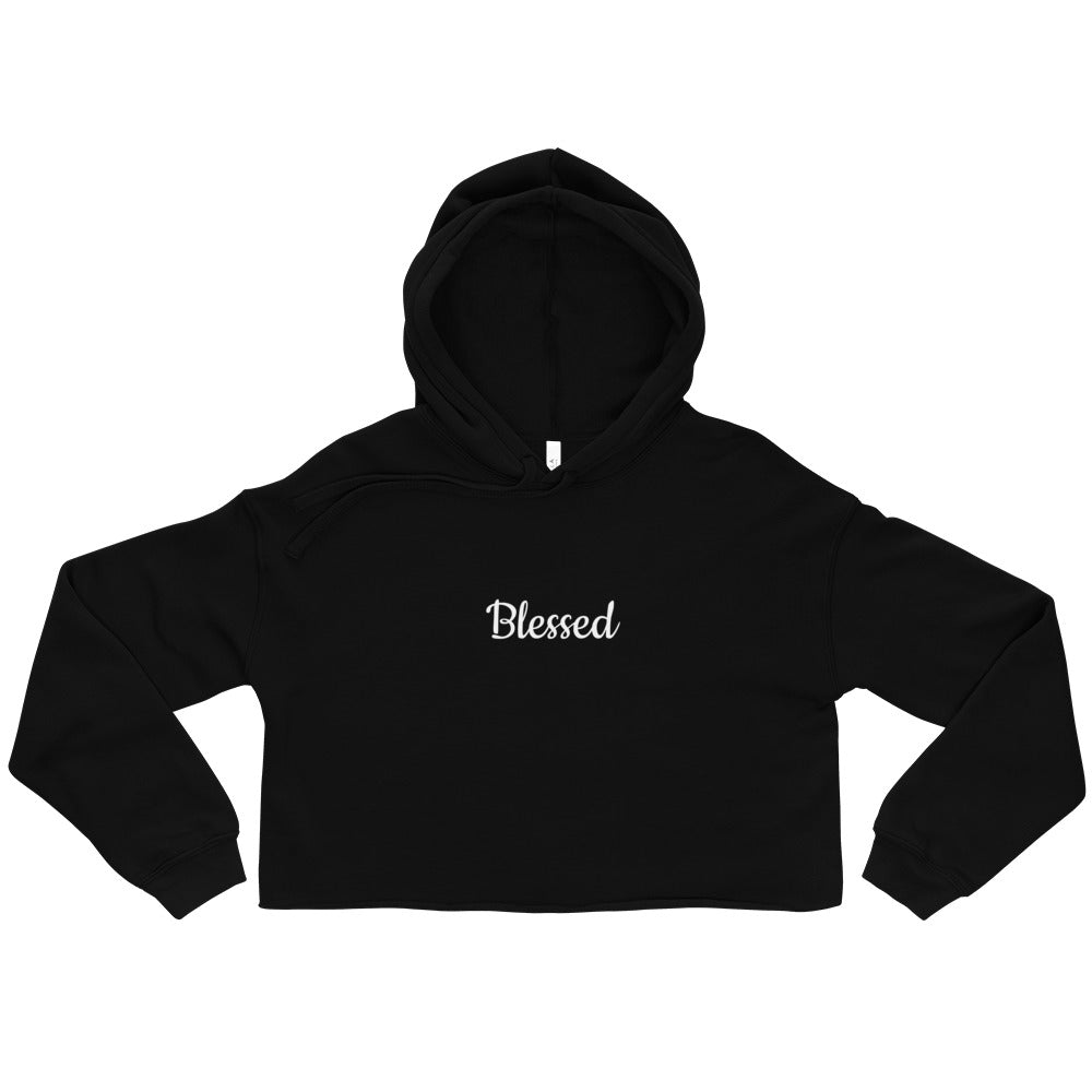 Blessed Crop Hoodie